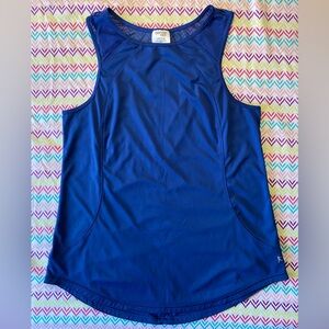 Danskin Now Size L(12-14) Women’s blue Sleeveless Muscle Top